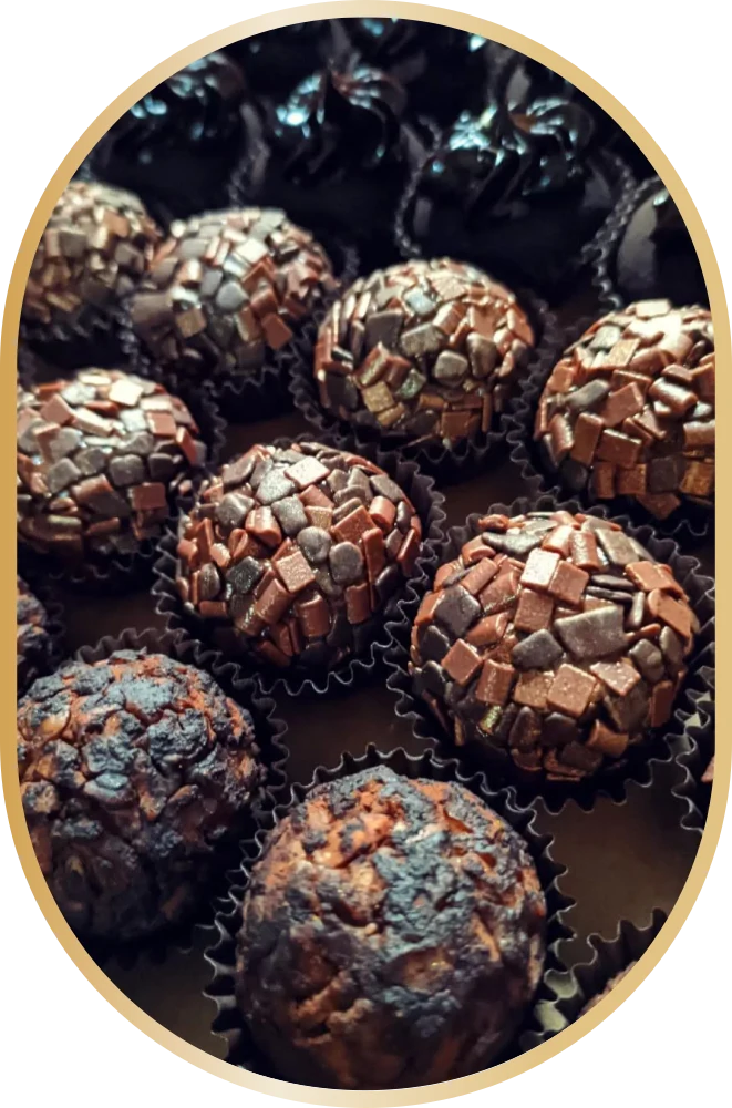 Brigadeiro gourmet, clássicos de festa e trufas